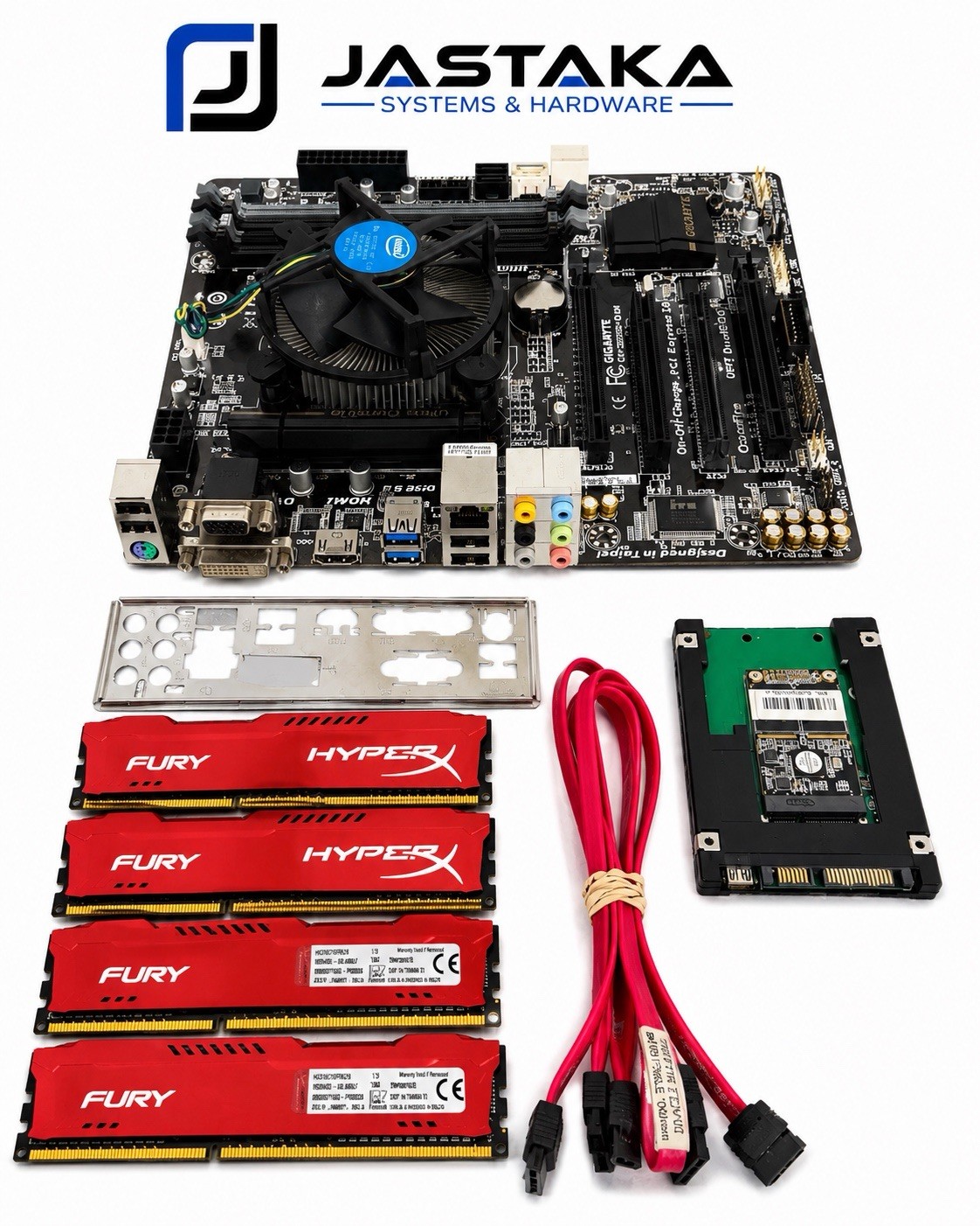 Gigabyte GA-B85M-D3H MicroATX LGA1150 Core i7 3.60GHz DDR3 16GB, SSD 60GB