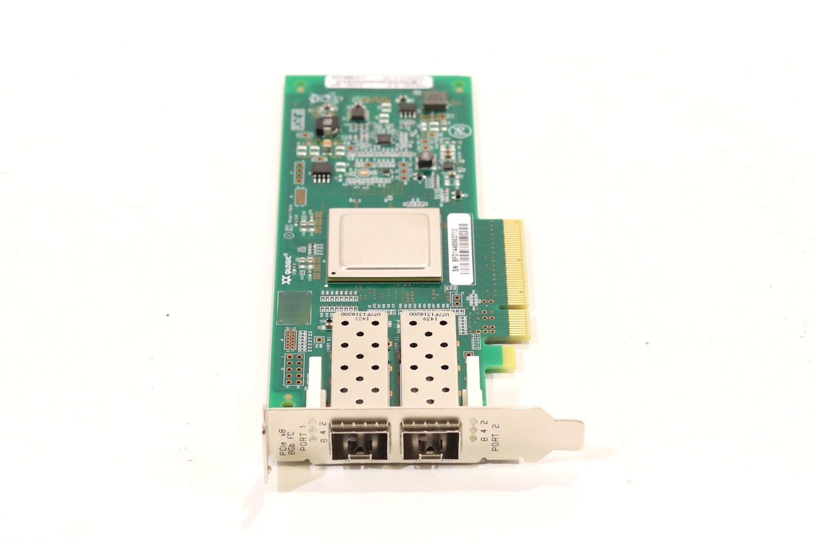 IBM QLE2562 Dual-Port 8GB Fibre Channel PCIe x8 Host Bus Adapter FRU P/N:00Y5629