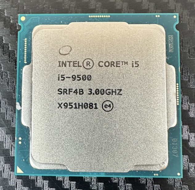 9th Gen Intel Core i5-9500 LGA 1151 CPU Processor 3.0GHz up to 4.4GHz 6Core 9MB