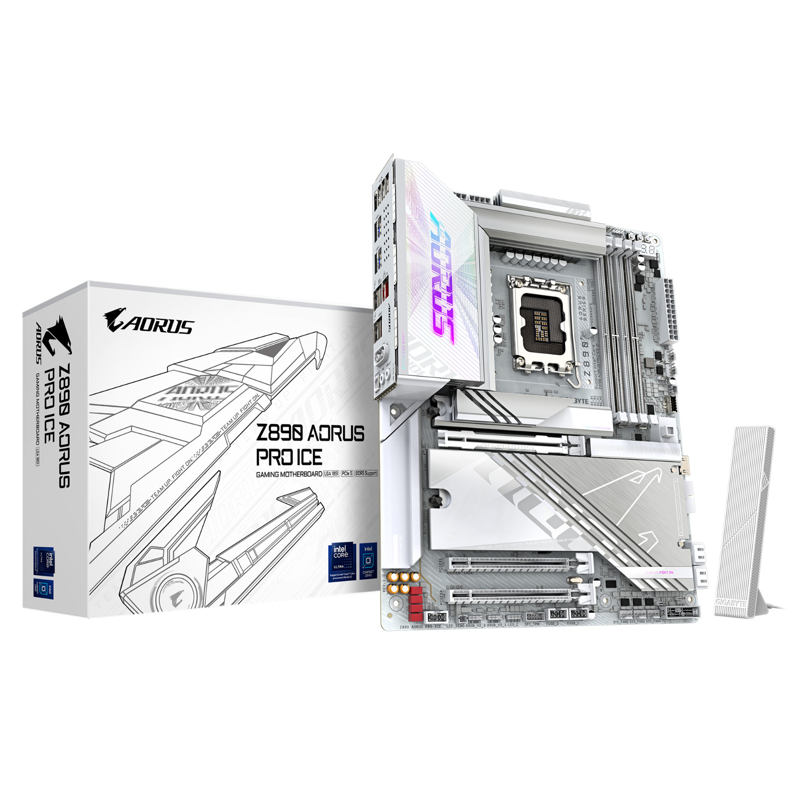 GIGABYTE – Z890 AORUS PRO ICE (Socket LGA 1851) ATX DDR5 Wi-Fi 7 Motherboard