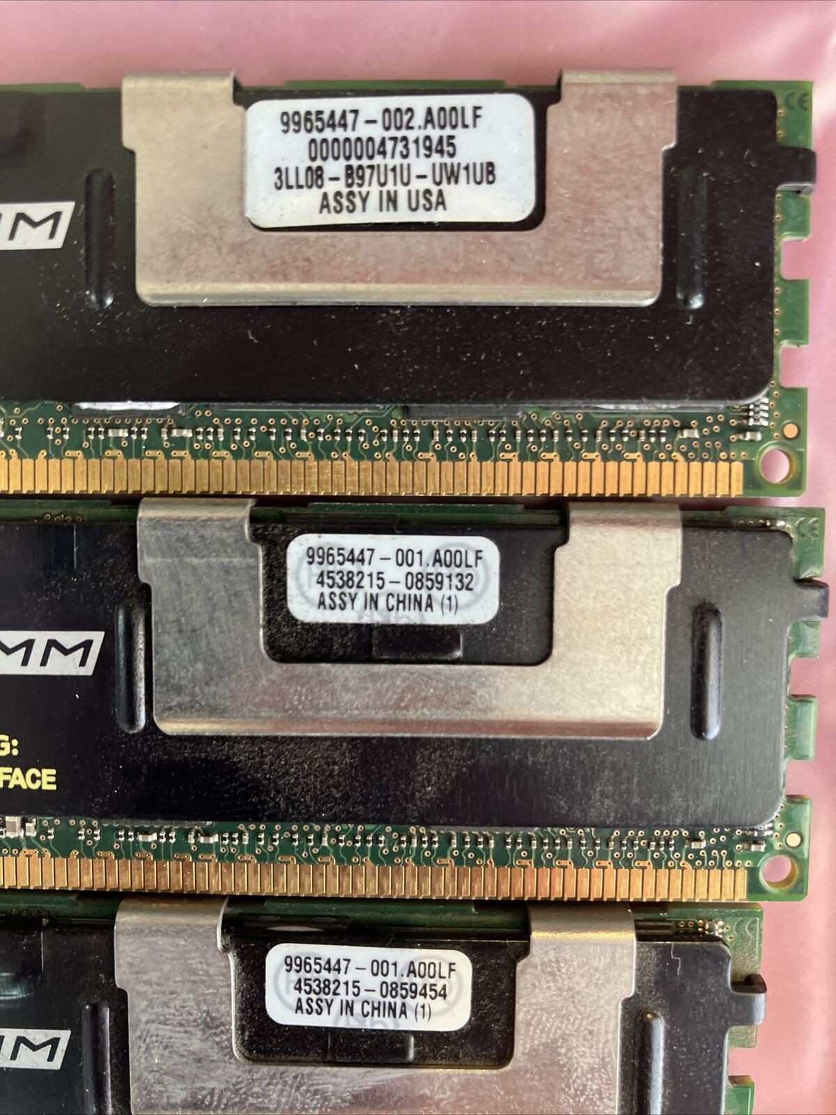 (3x 4GB) Kingston RAM KVR1333D3D4R9S/4G DDR3-1333 PC3-10600 ECC Server Memory ~