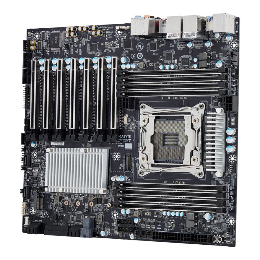Intel Xeon W-2145 3.70GHz 8-Core GIGABYTE MW51-HP0 Motherboard 64GB 2666V-R