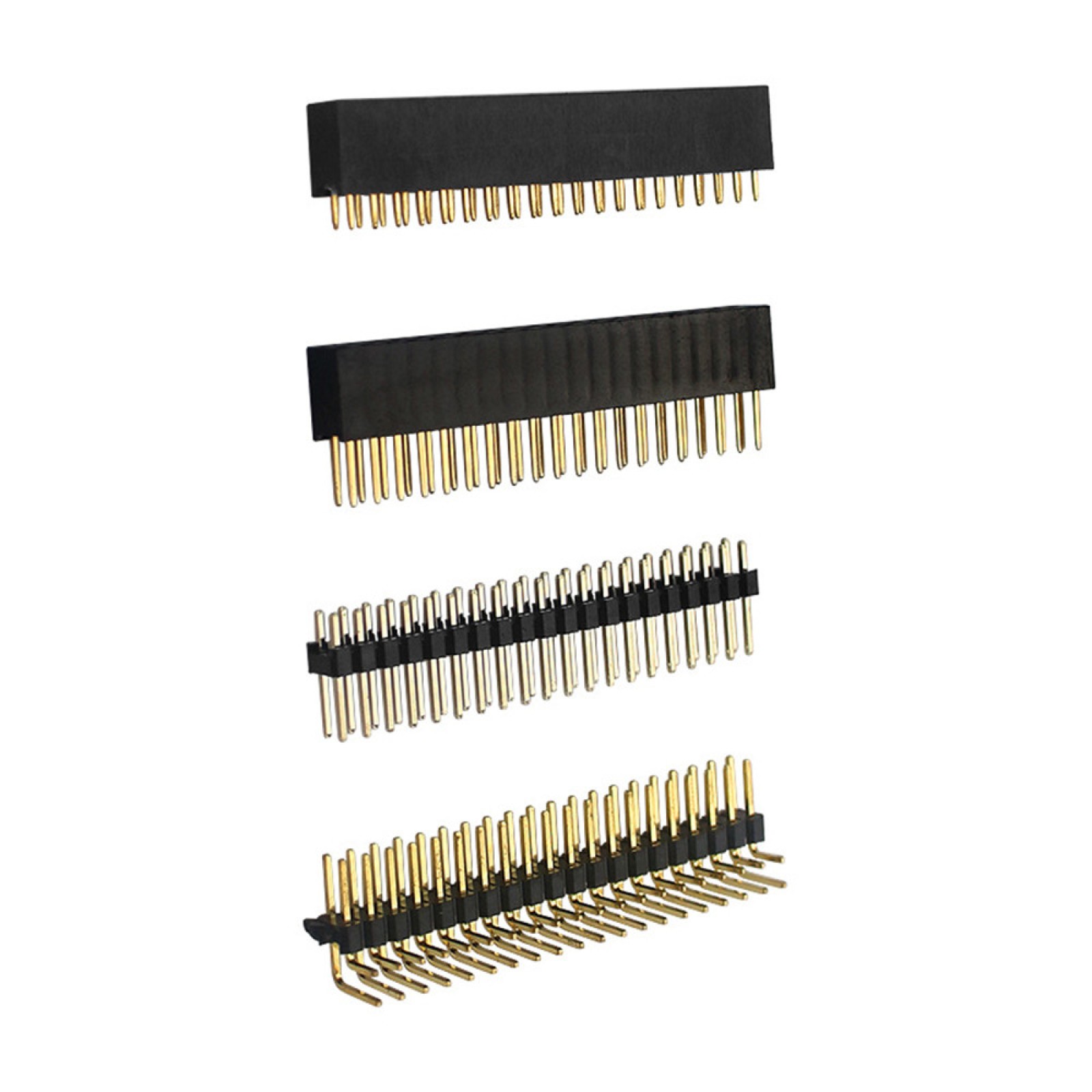 4x 2×20 PIN Socket Dual Male Header Pin Connector for Raspberry Pi Zero/Zero W h