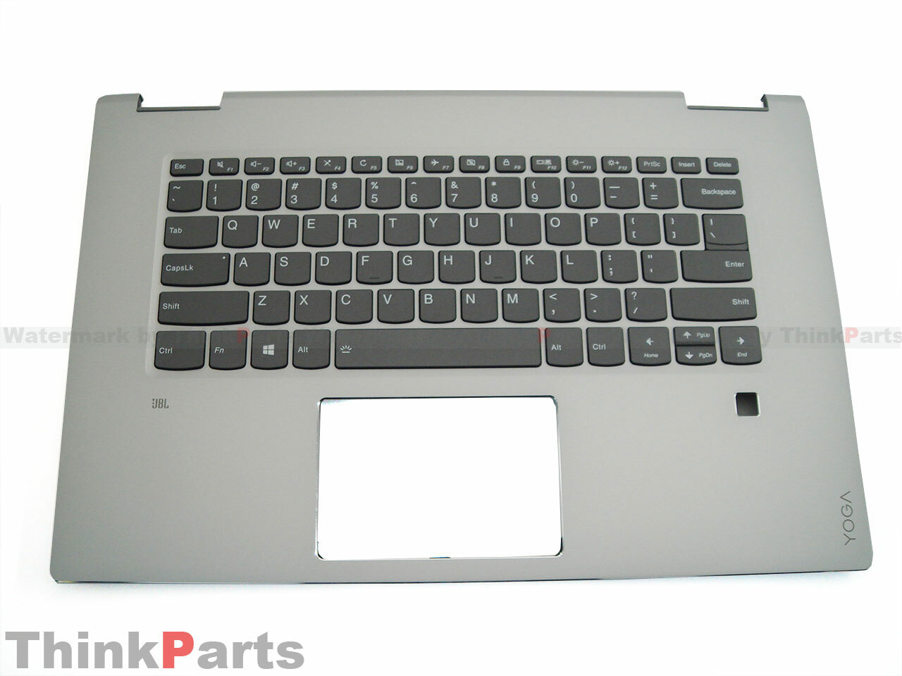 New/Orig Lenovo ideapad Yoga 720-15IKB Palmrest Keyboard Bezel US Upper Silver