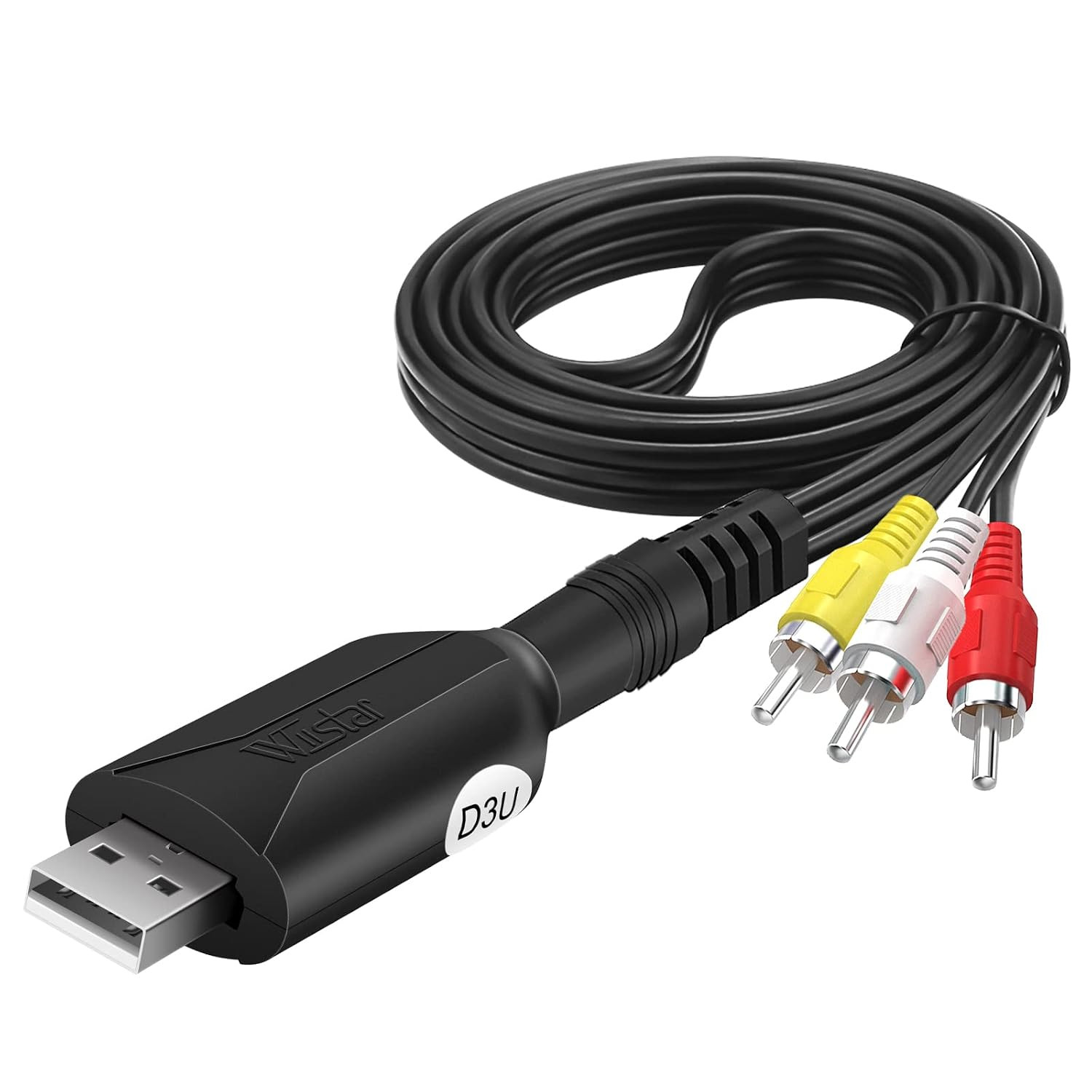 USB Audio Video Capture Card VHS VCR to Digital Converter | RCA AV