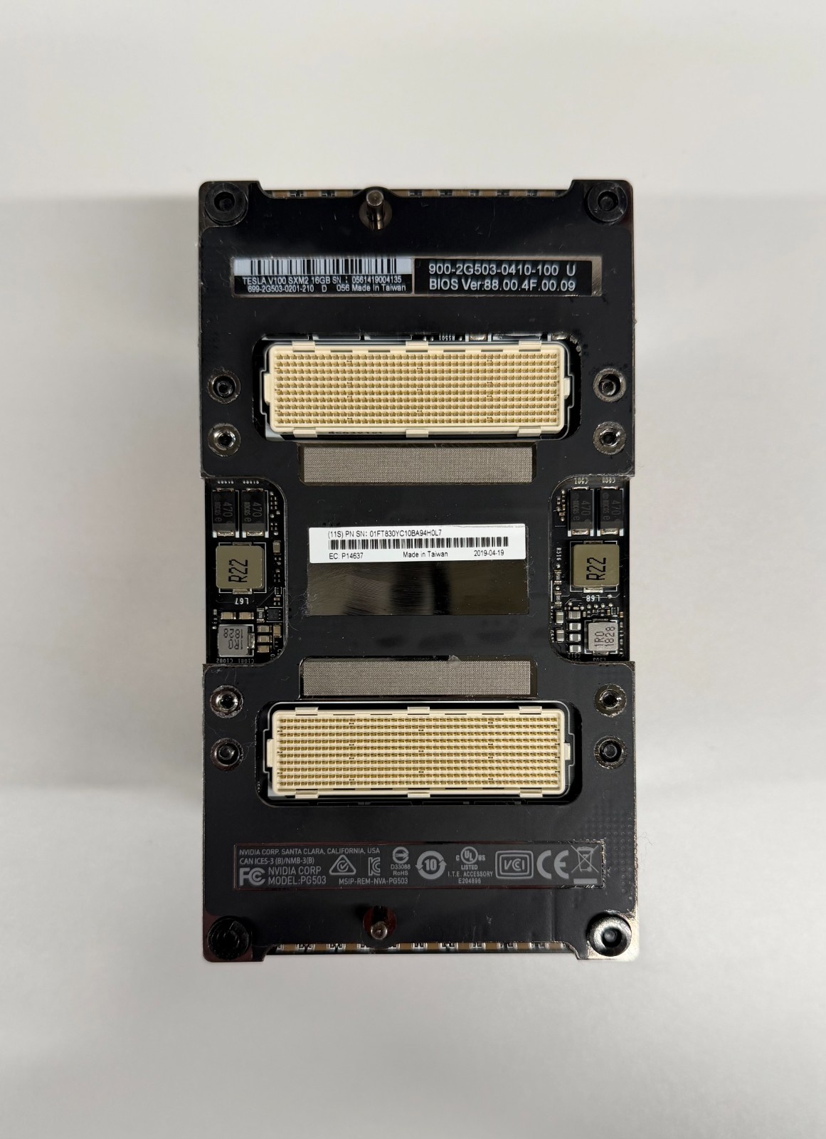 699-2G503-0201-210 NVIDIA TESLA V100 SXM2 16GB GPU GRAPHICS ACCELERATOR CARD