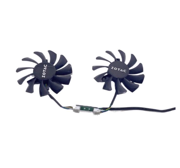 Graphics Card Cooling Fan GA81S2U/GA81O2U For ZOTAC GTX 970 4GB Accessories