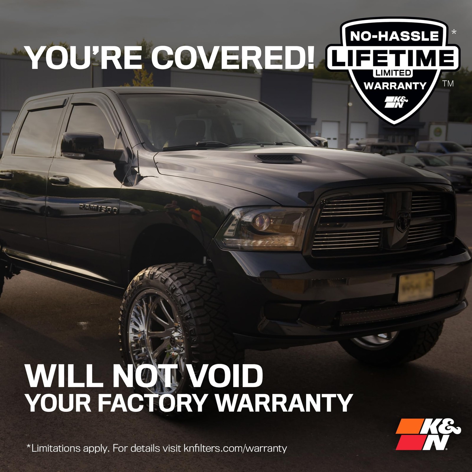 K&N 30-1578 Dryflow Cold Air Intake System for 2019-2024 Ram 1500 5.7L V8