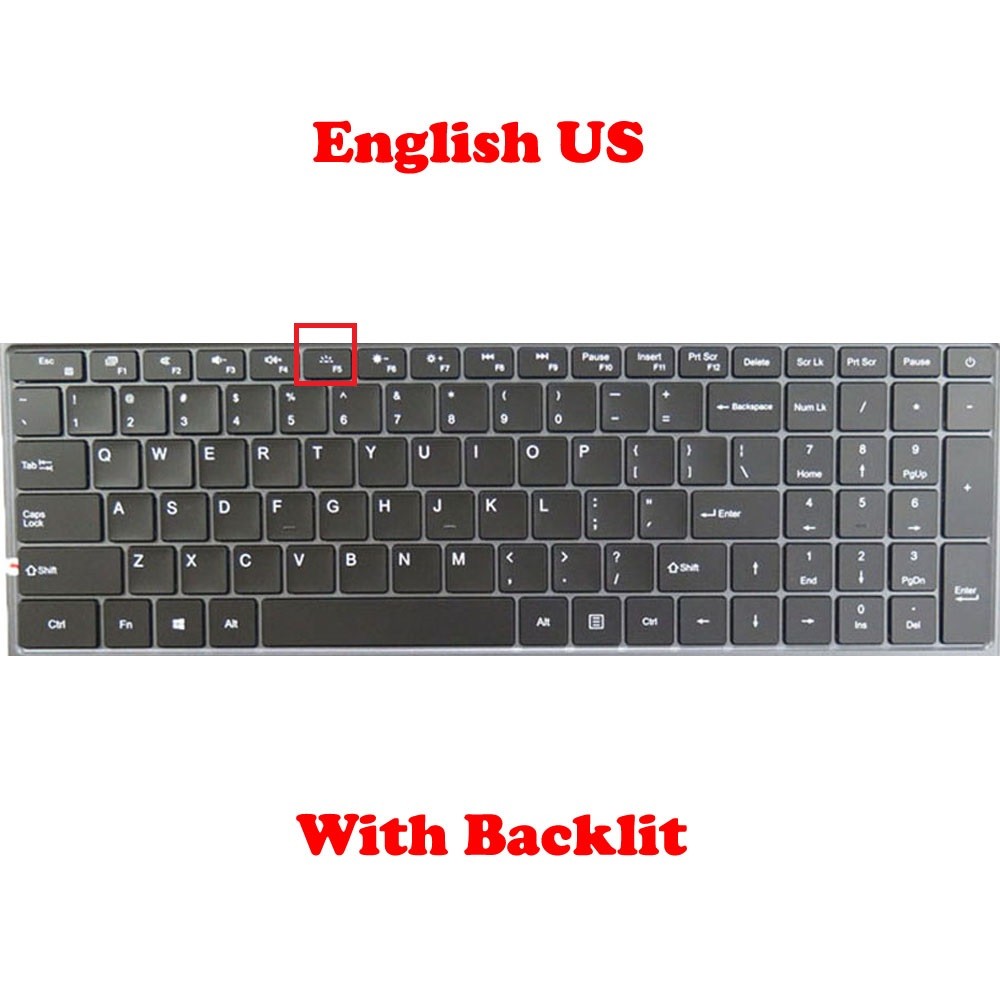 Laptop With Backlit Keyboard For Teclast F16 PLUS 2 English US Black New