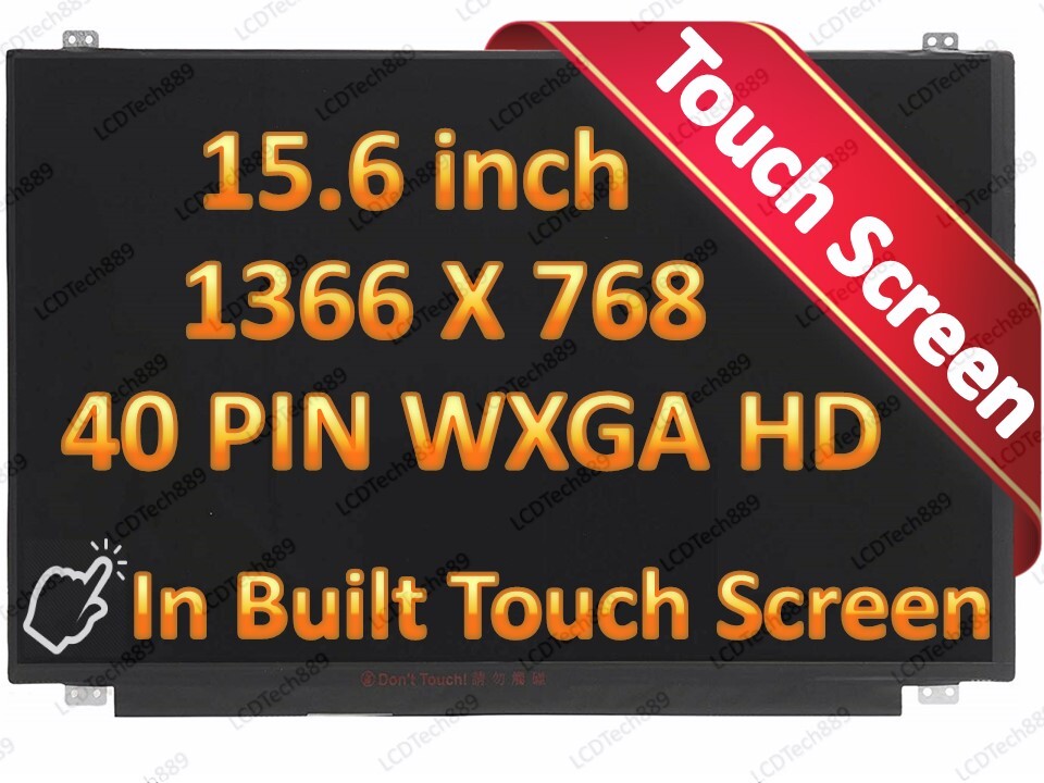 Dell CN-0H4V09 NT156WHM-T00 LCD 15.6 LED HD Glossy Touch 15 3593 P75F New H4V09
