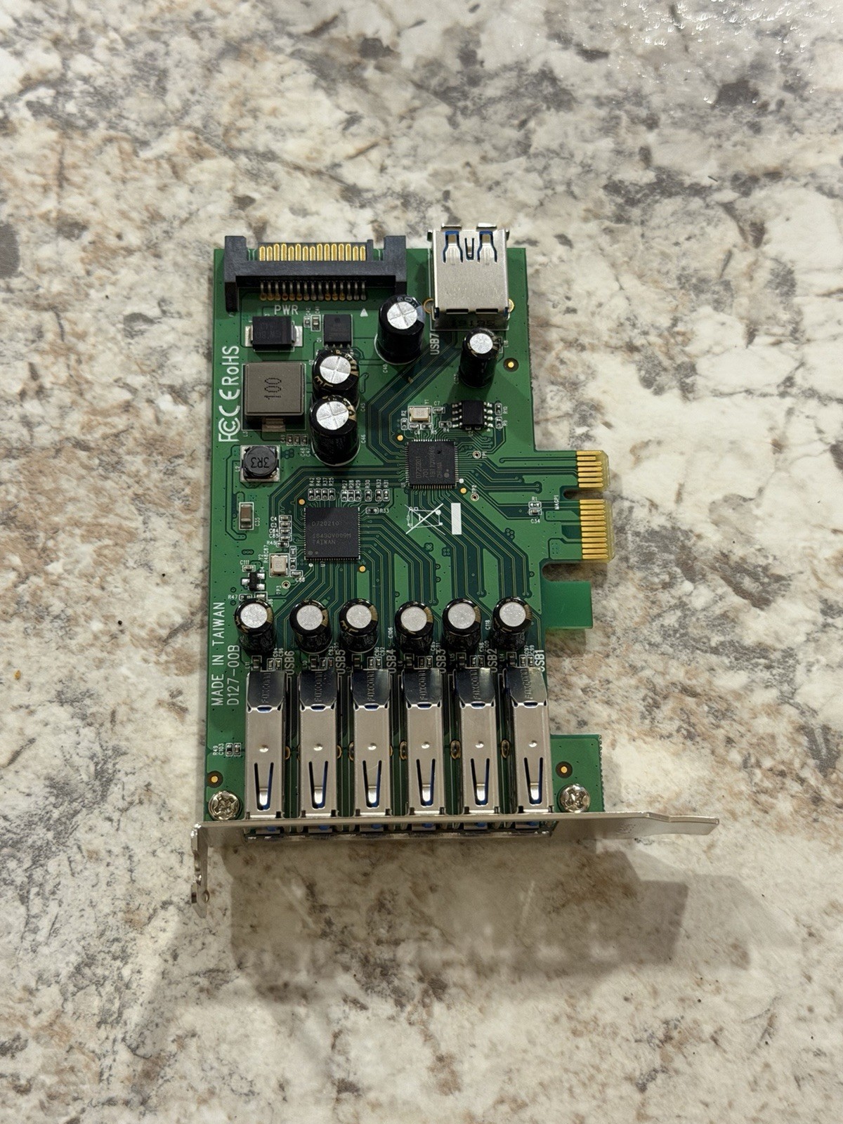 Startech 7-port Pci Express Usb 3.0 Card – Standard And Low-profile Design – Pci