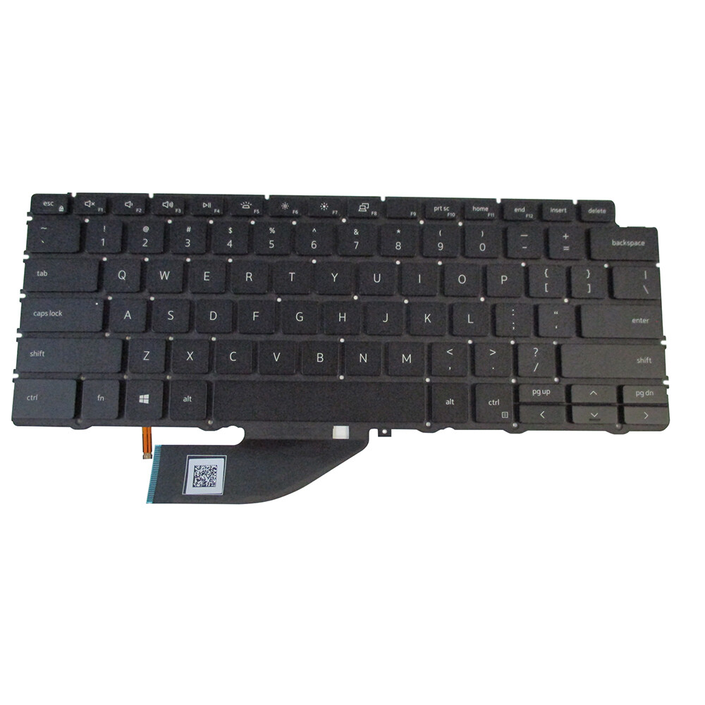 Backlit Keyboard for Dell XPS 13 7390 2-in-1 Laptops – Replaces 4J7RW