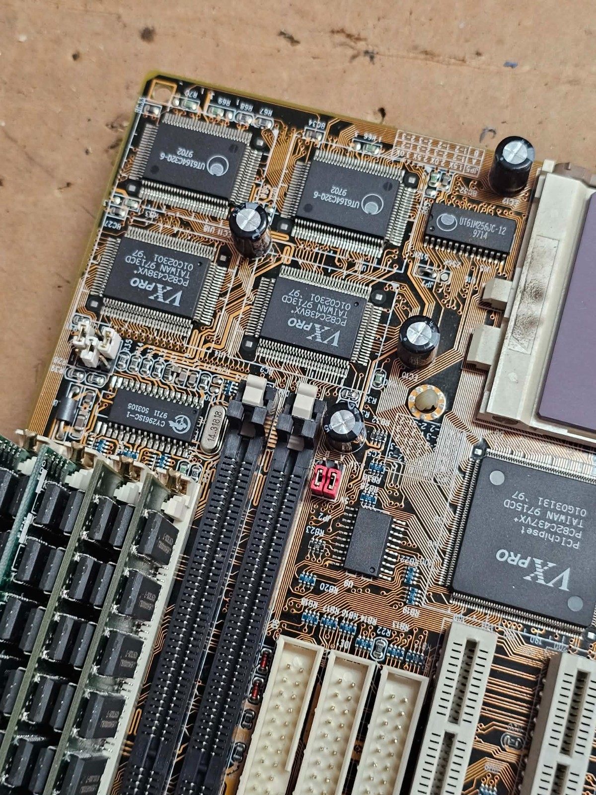 Tested VXPRO V3.1 Mainboard Socket 7 Retro Gaming w/Intel Pentium + 32MB PCI ISA