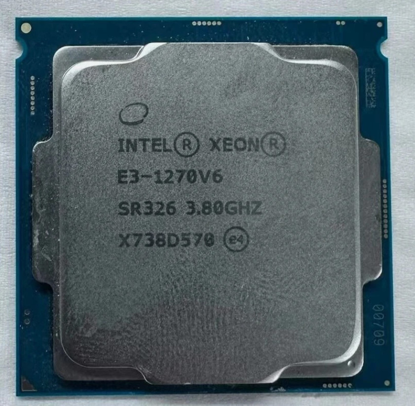 Intel Xeon E3-1270v6 E3-1245v6 E3-1240v6 E3-1230v6 E3-1225v6 1205v6 LGA1151 CPU
