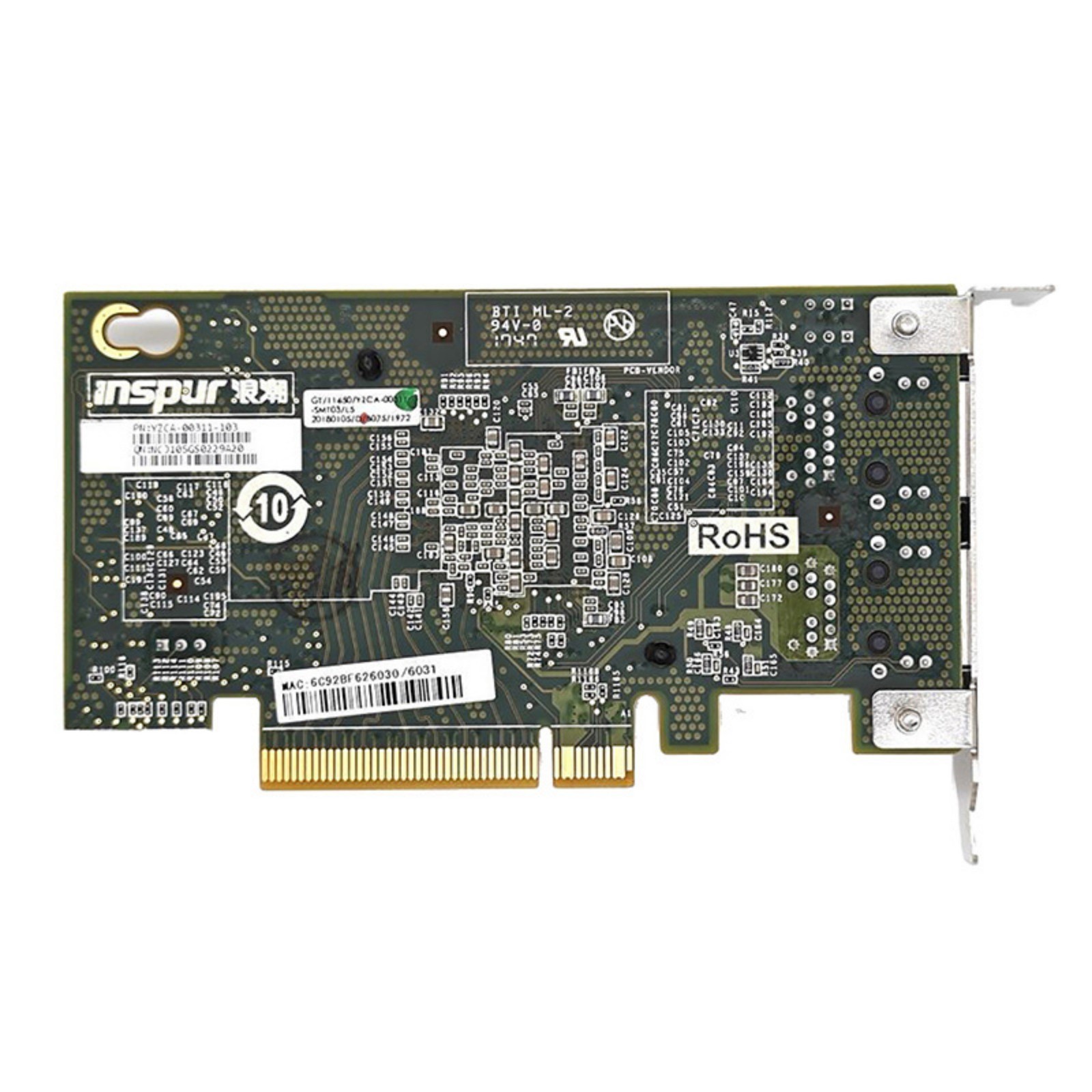 For Intel X540-T2 10G Dual RJ45 Ports PCI-Express Ethernet Network Adapter Card