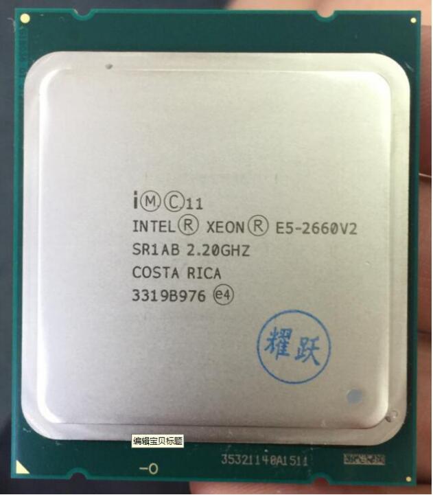 Intel Xeon E5-2620V2 2630V2 2640V2 2650V2 2660V2 2670V2 2680V2 2690V2 2667V2 CPU