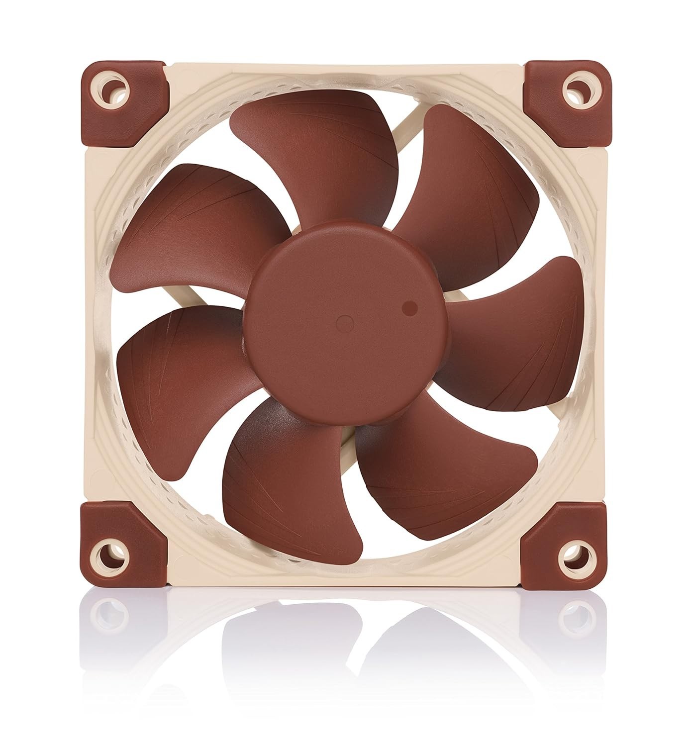 80mm Quiet Cooling Fan with USB Adapter and Anti-Vibration Mounts
