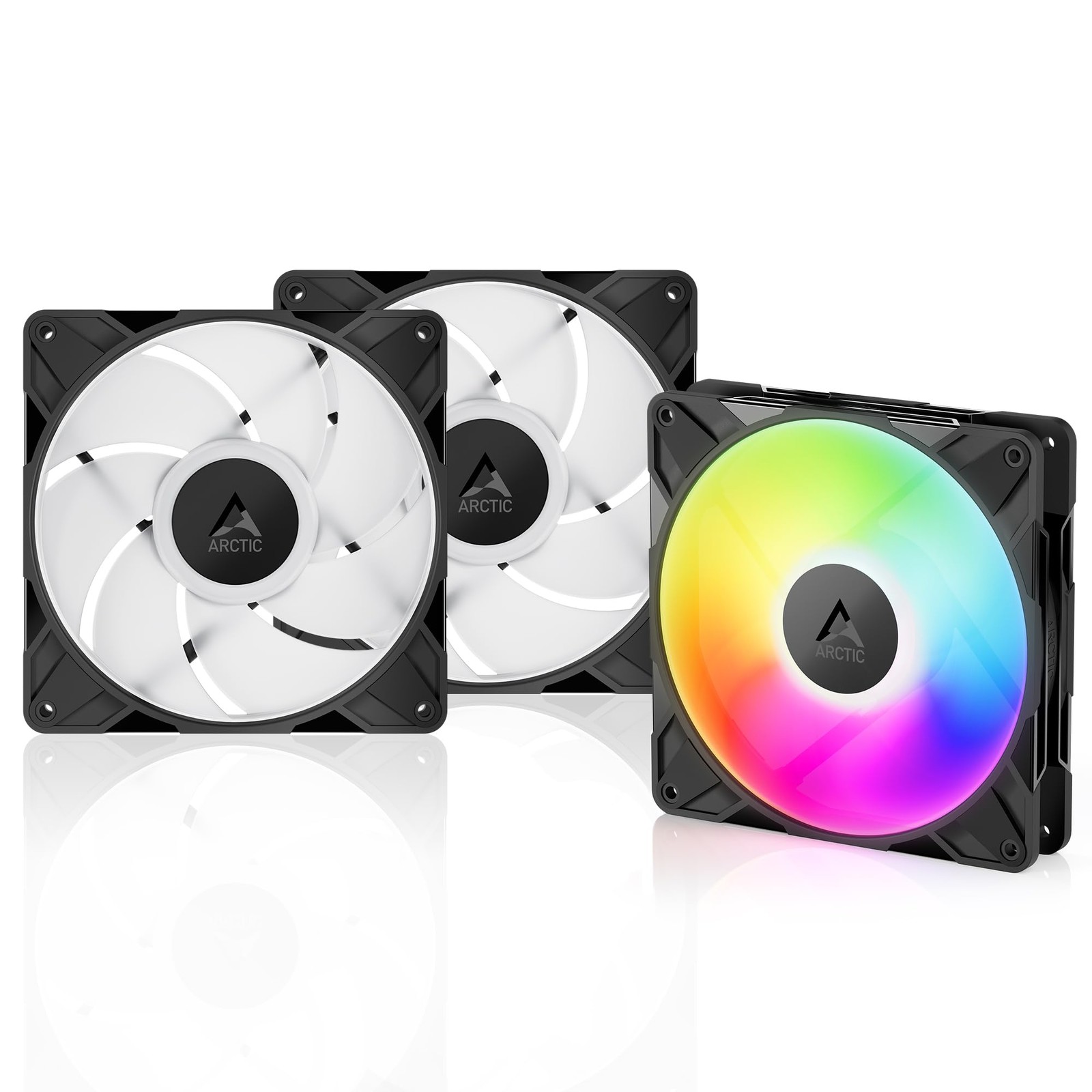 ARCTIC P14 Pro A-RGB – 3 Pack – Powerful (3 Pack), black