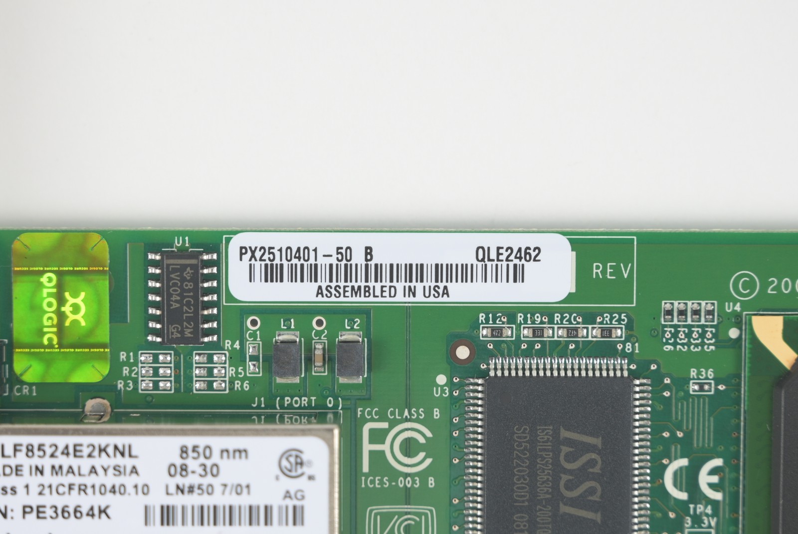 Dell 0DH226 QLE2462 4GB Dual Port Fibre Channel PCI-E Host Bus Adapter