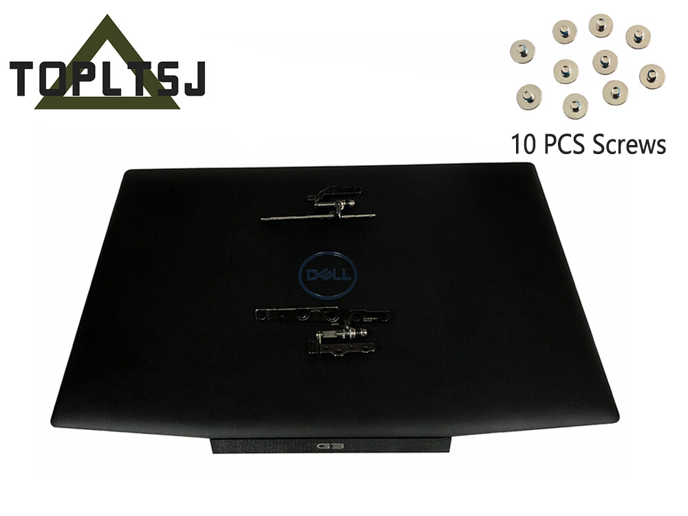 DELL 747KP 0747KP LCD Back Cover G3 15 3590 Rear Lid & Hinges set + 10PCS Screws