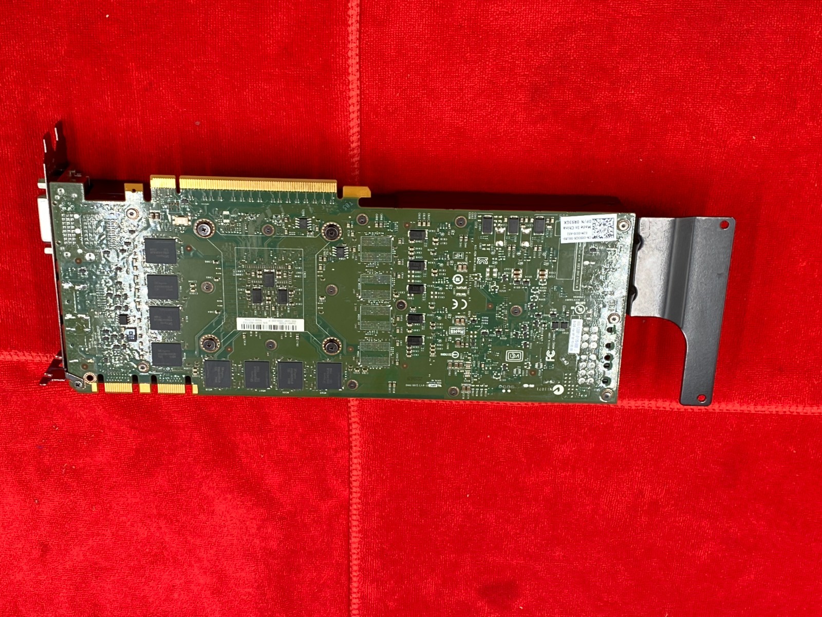 DELL OEM 0R93GX NVIDIA QUADRO K5200 8GB GDDR5 GRAPHICS CARD DVI/DISPLAY PORT