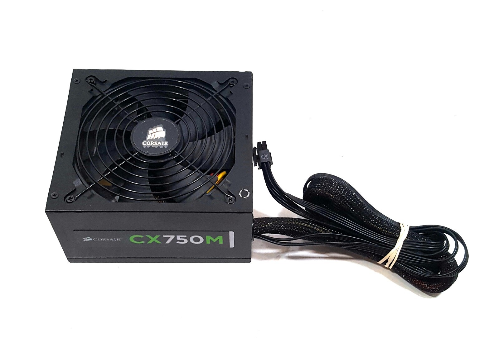 Corsair CX750M 75-002019 CP-9020061 750W Power Supply Works Tested Semi Modular