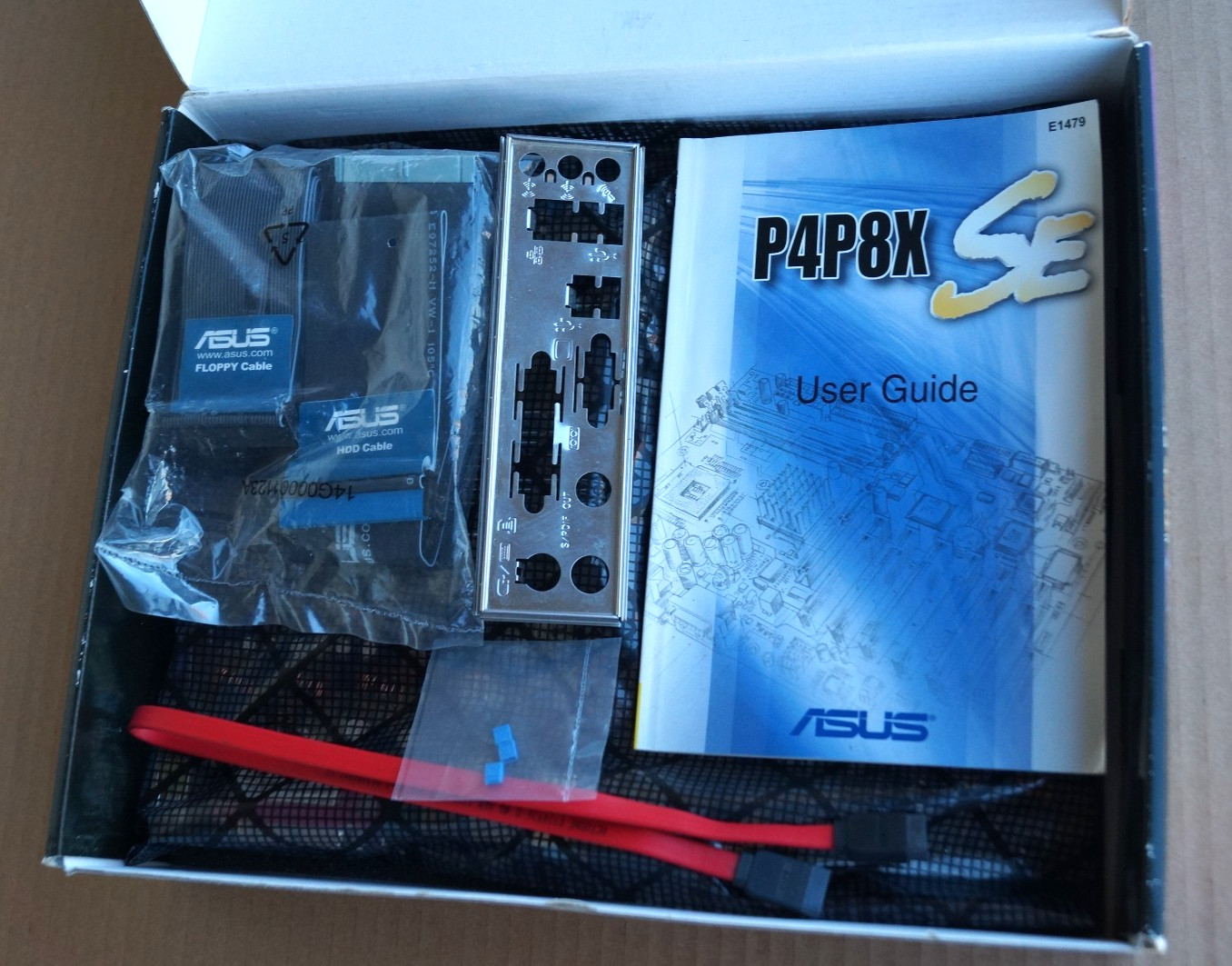 ASUS P4P8X SE Socket 478 Motherboard Intel 865P + CPU P4 1.8GHz + RAM 2x512MB