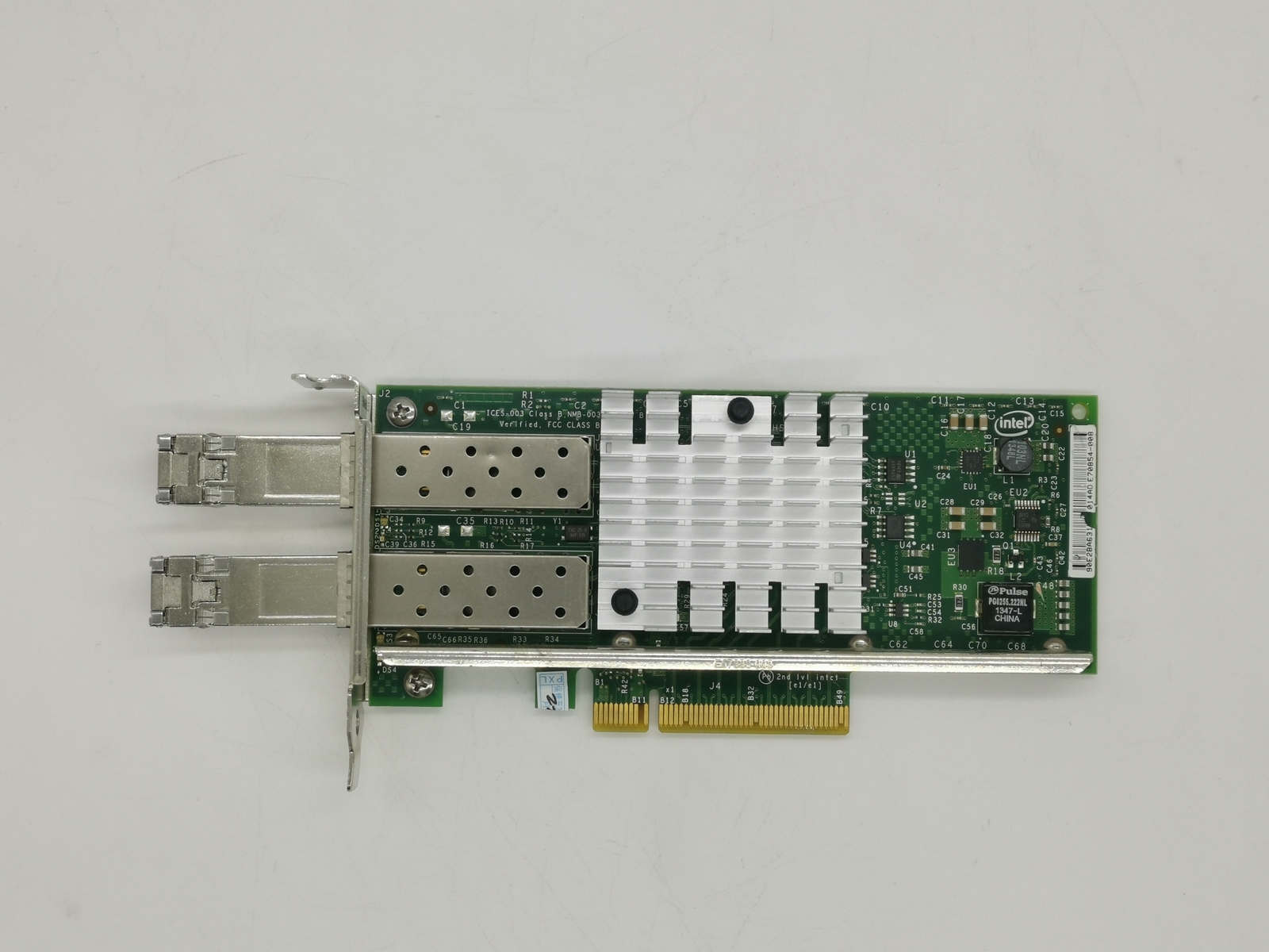 Dual Port Intel X520-SR2 Genuine 10Gigabit Ethernet Server Adapter with 2*SFPs