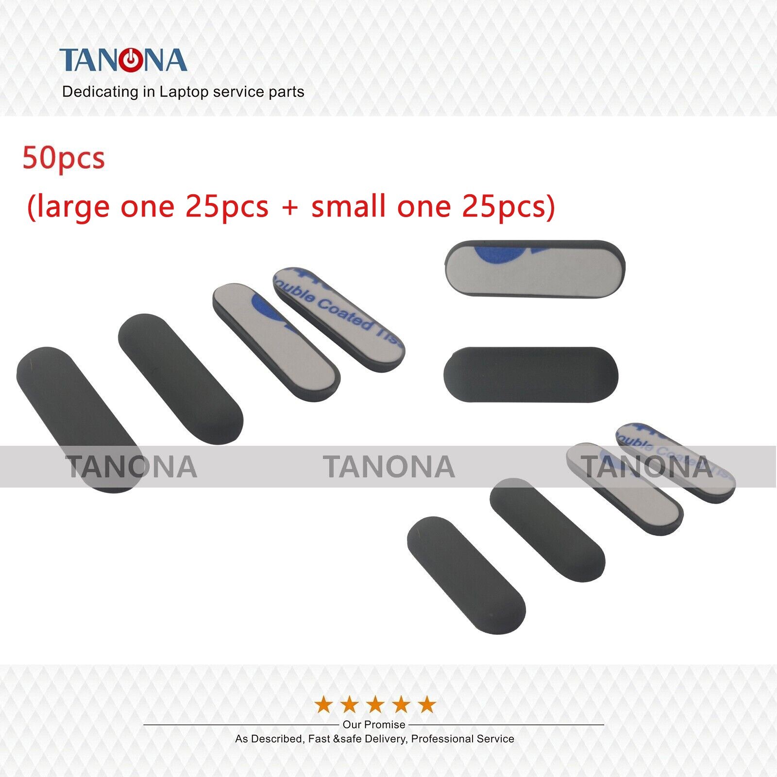 50pcs New For HP 840 745 830 735 G5 G6 Rubber Foot Feet Lower Bottom Base Cover