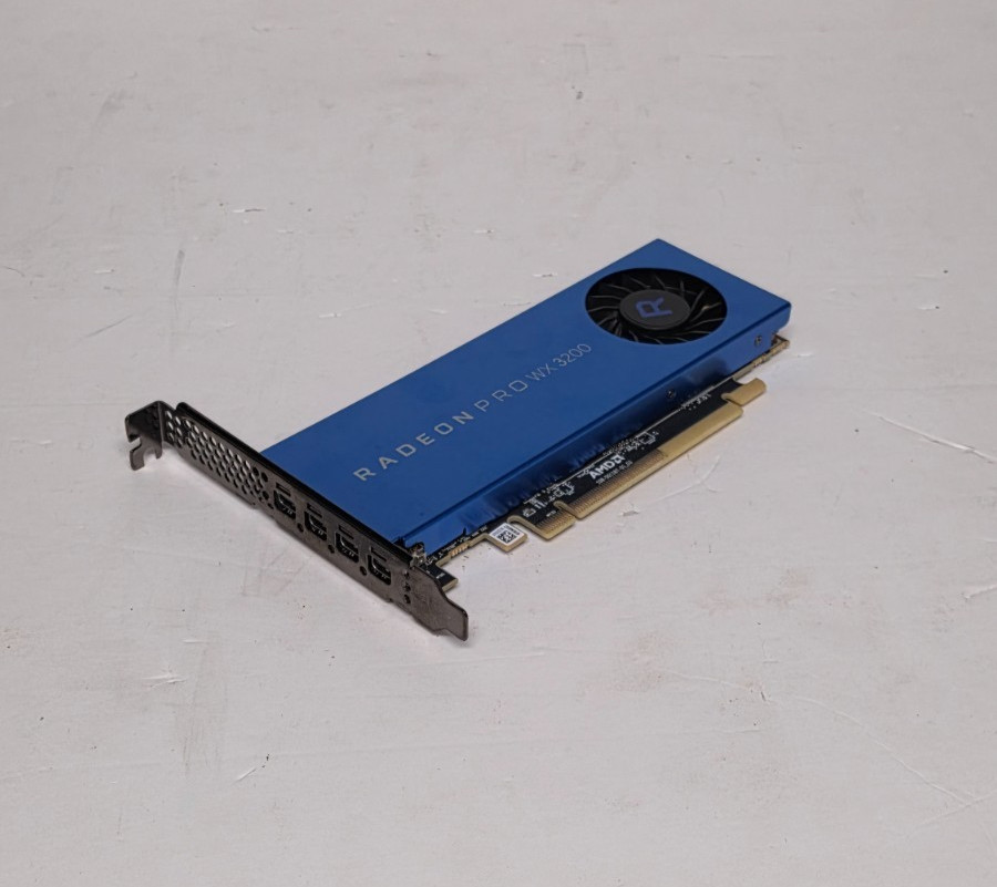 DELL RADEON PRO WX3200 4GB GDDR5 0VTR4J PCIE 4 X MINI DISPLAY PORT VIDEO CARD