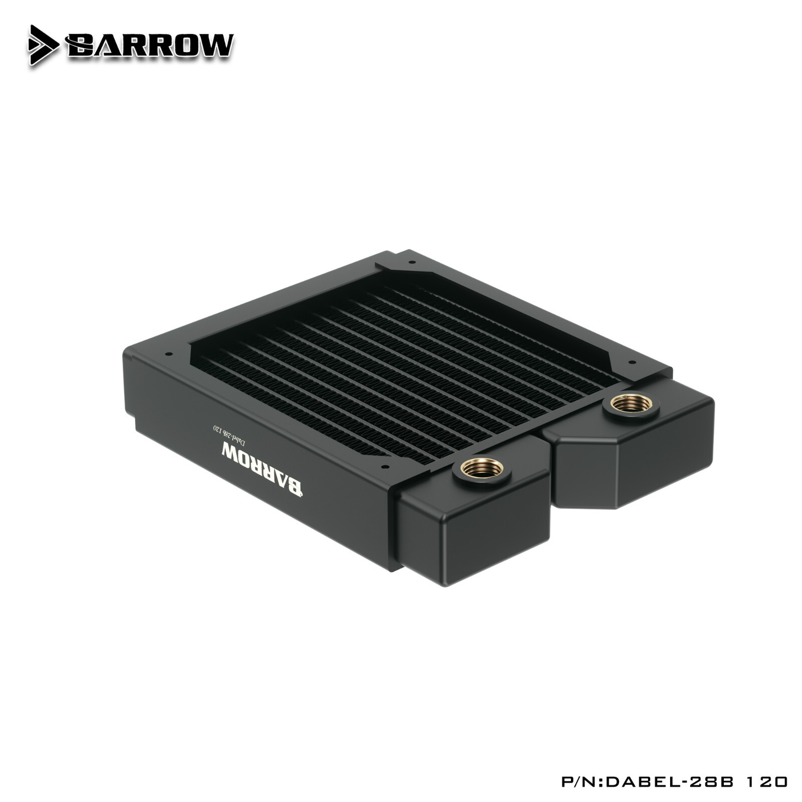 Barrow Black Dabel 120mm Red Copper Radiator High Performance DABEL-28B 120mm x1
