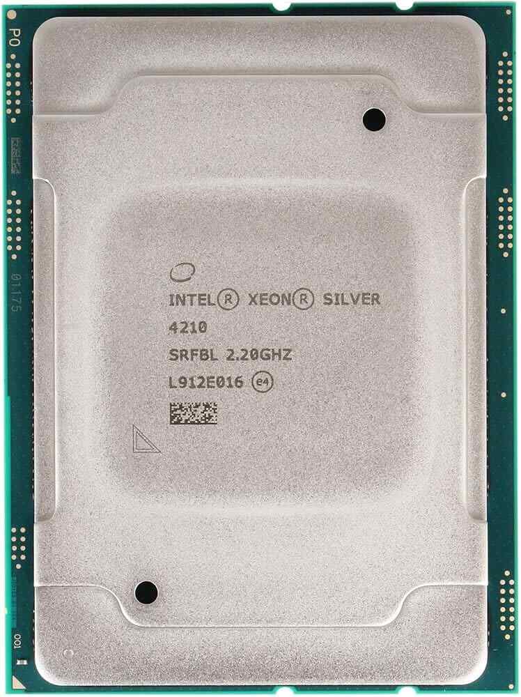 Intel Xeon Silver 4210 2.2GHz 13.75MB 10-Core 85w LGA3647 CPU Processor _ SRFBL