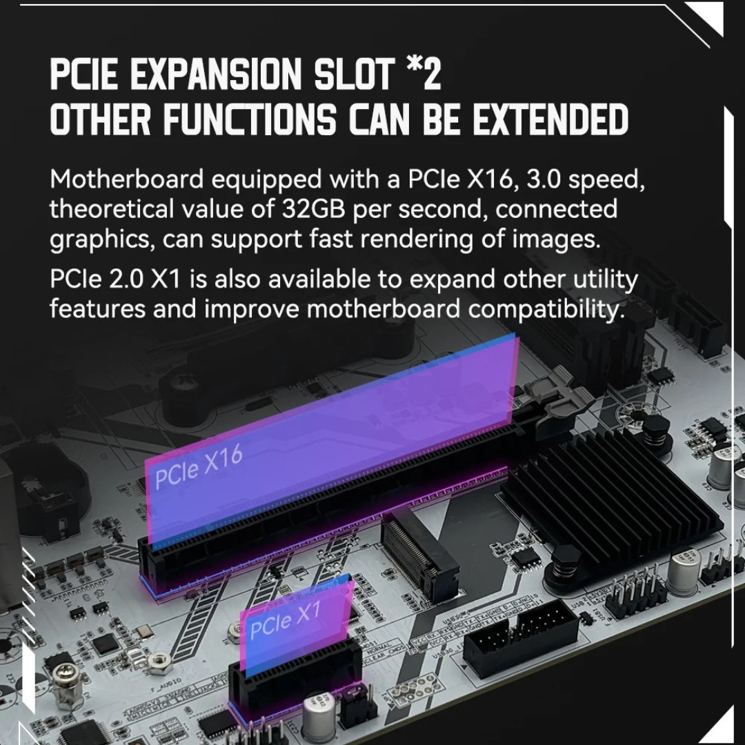 B450 Motherboard AMD Processor Dual-Channel DDR4 Memory AM4 Mainboard M.2 NVME (
