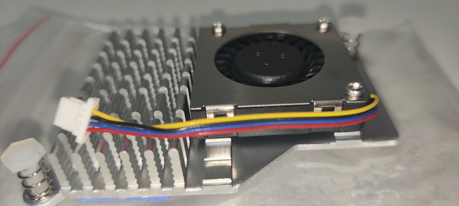 Raspberry Pi Heatsink CPU Cooler Active Aluminium Cooling Fan Pi 5 Parts 5V