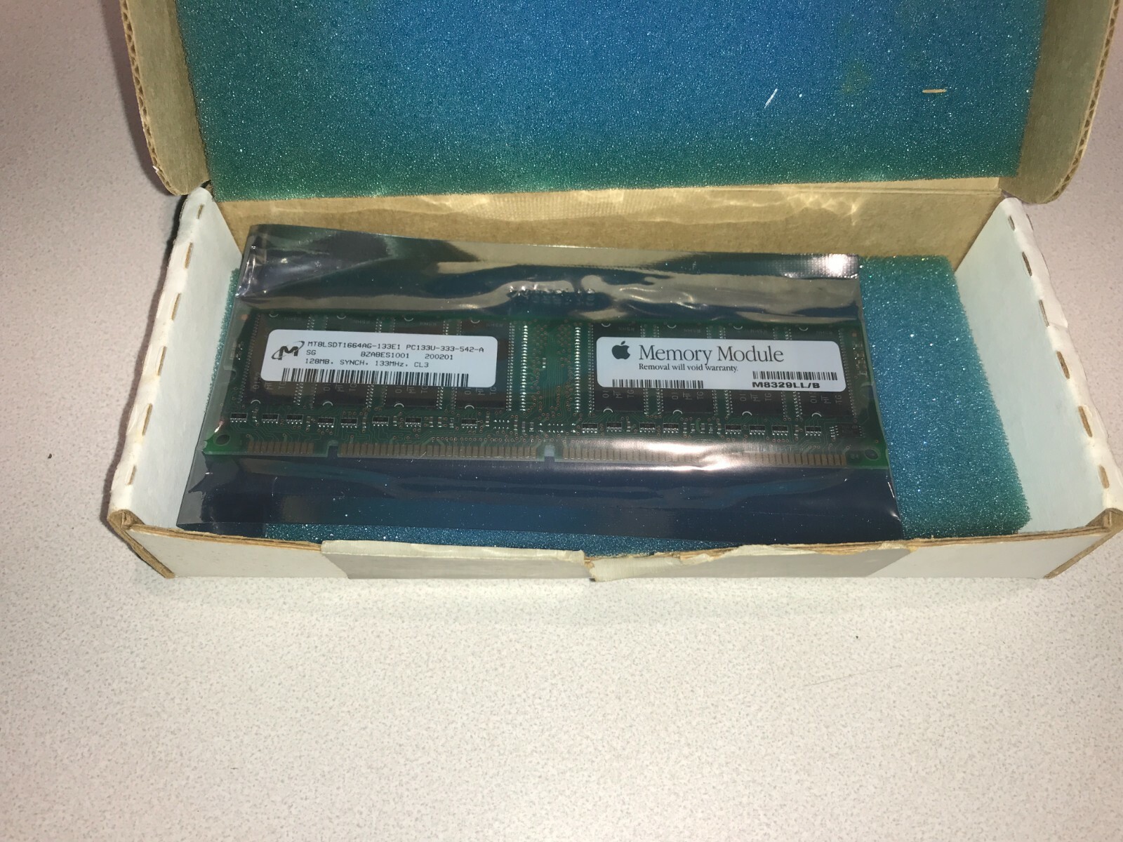 RARE Apple Memory Module M8329LL/B 128MB DIMM PC133U New