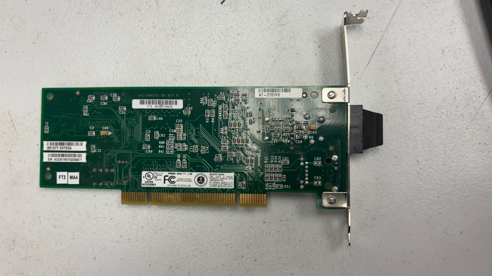 Genuine Dell Avago AFBR 5803Z PCI Network Interface Card! Low Profile/Tested!