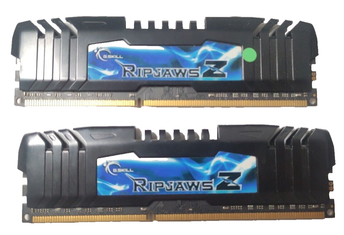 G. SKILL RIPJAWS Z 8GB (2X4GB) DDR3-2400MHz PC3-19200 1.65V F3-2400C10D-8GZH