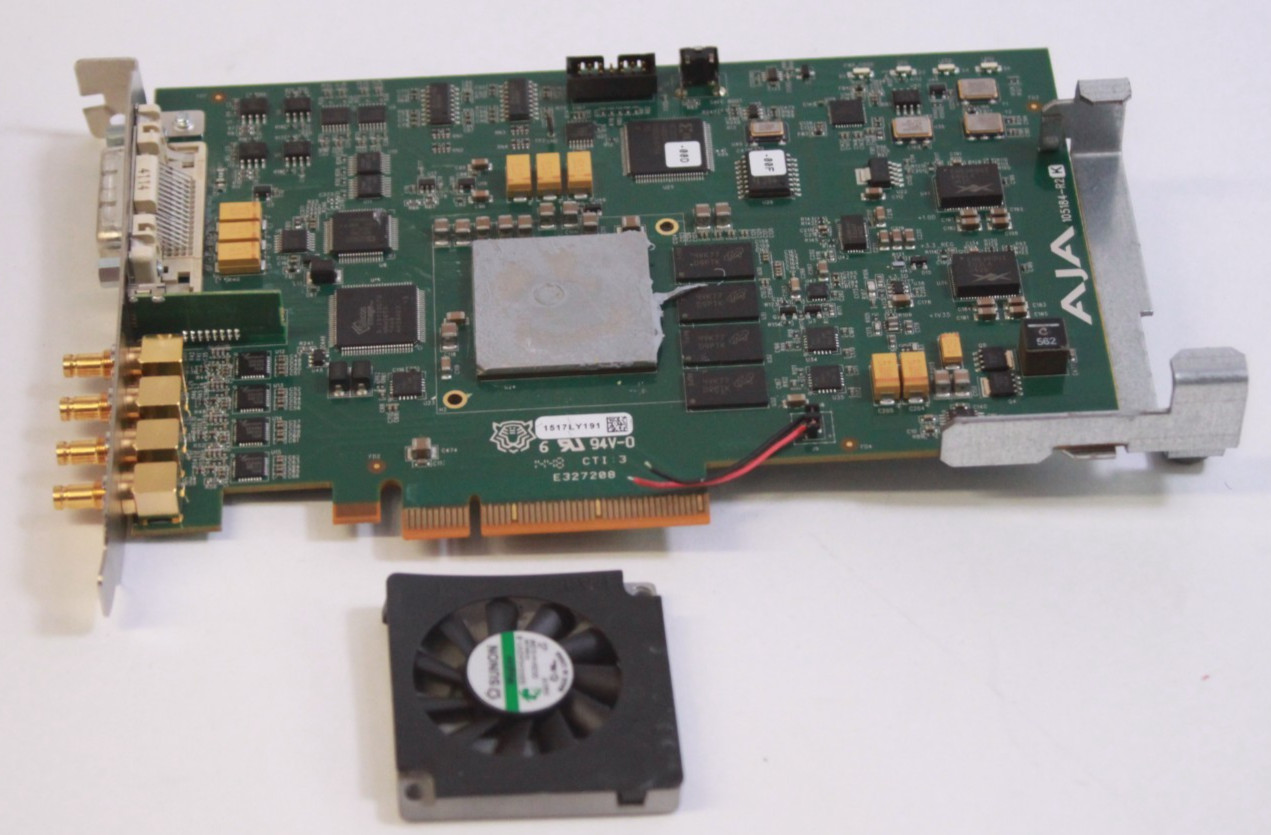 AJA KONA-4-R0 10-Bit 4K/2K/3G/Dual-Link/HD/SD I/O PCIe Capture Card Untested