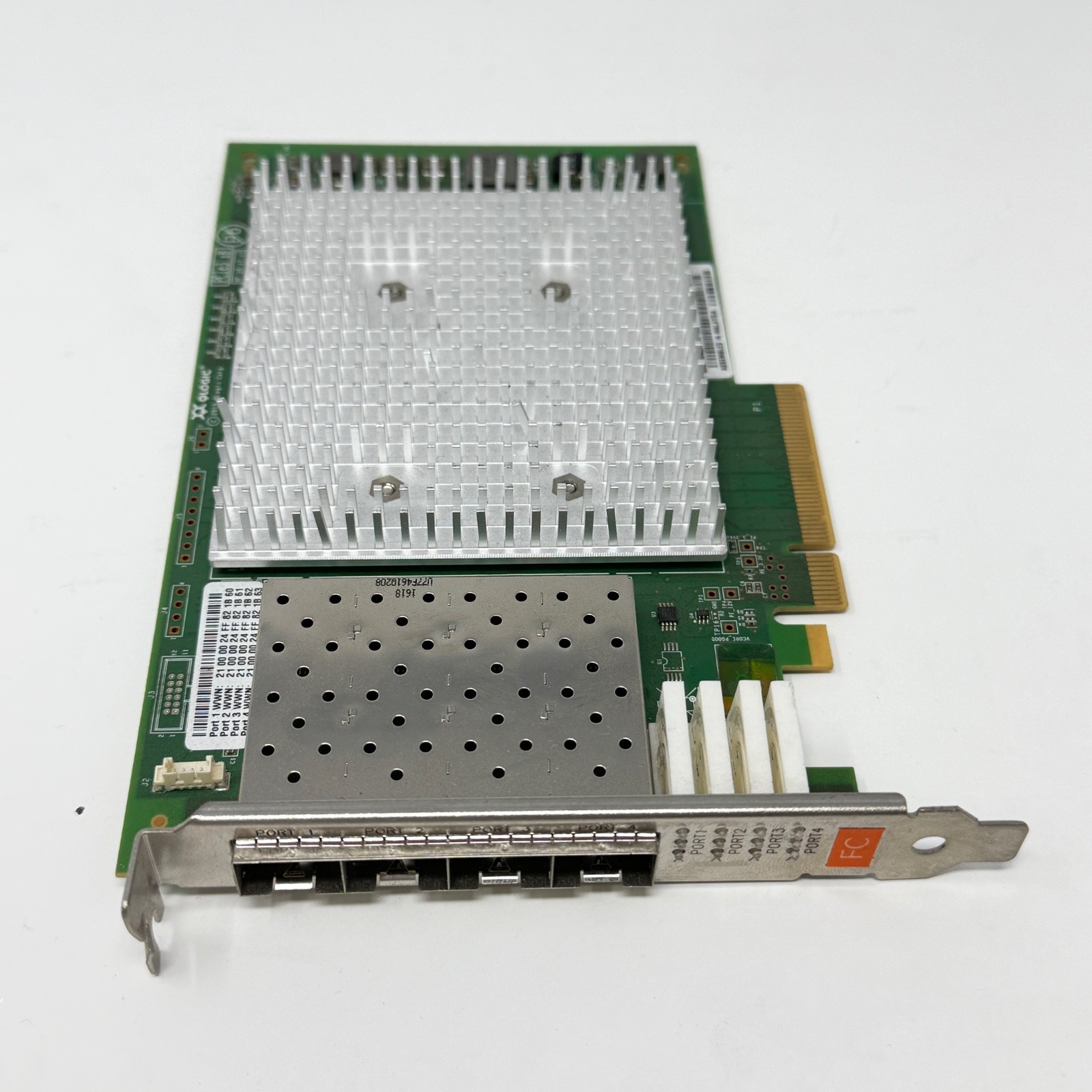 QLogic Marvell QLE2694-SR Quad Port 16GB Fiber Channel HBA Card BK3210408-01