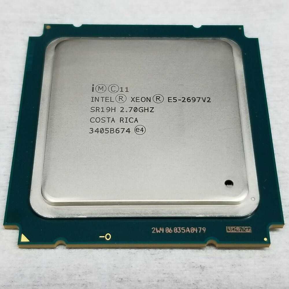 Intel Xeon E5-2697 V2 2.70GHz (SR19H) Twelve-Core 12-Core Processor CPU