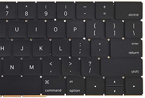 Willhom Keyboard US Layout Replacement for MacBook Pro Retina Display (Touch Bar