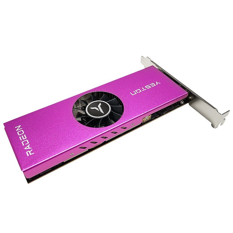 Yeston AMD Radeon RX 6400 4GB GDDR6 Low Profile PCIE 4.0 64 Bit Graphics Card
