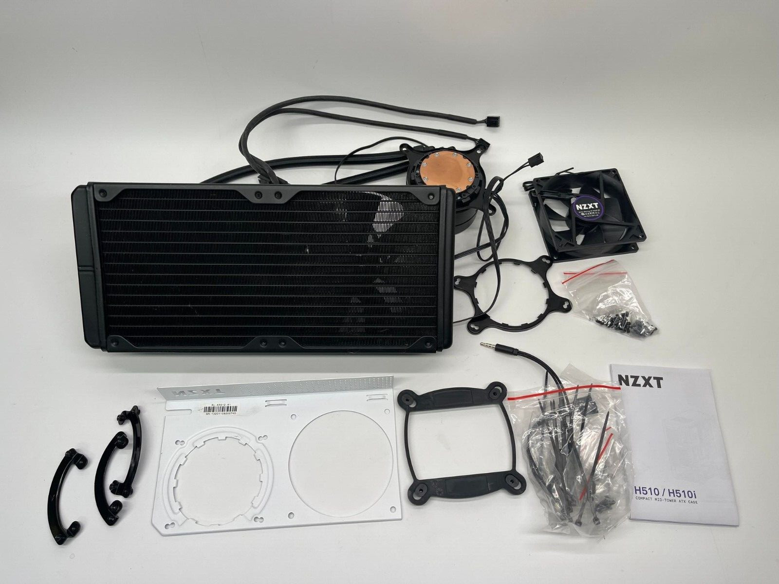 NZXT Kraken X63 280mm – AIO RGB CPU Liquid Cooler – RL-KRX63-01- Sold as Is