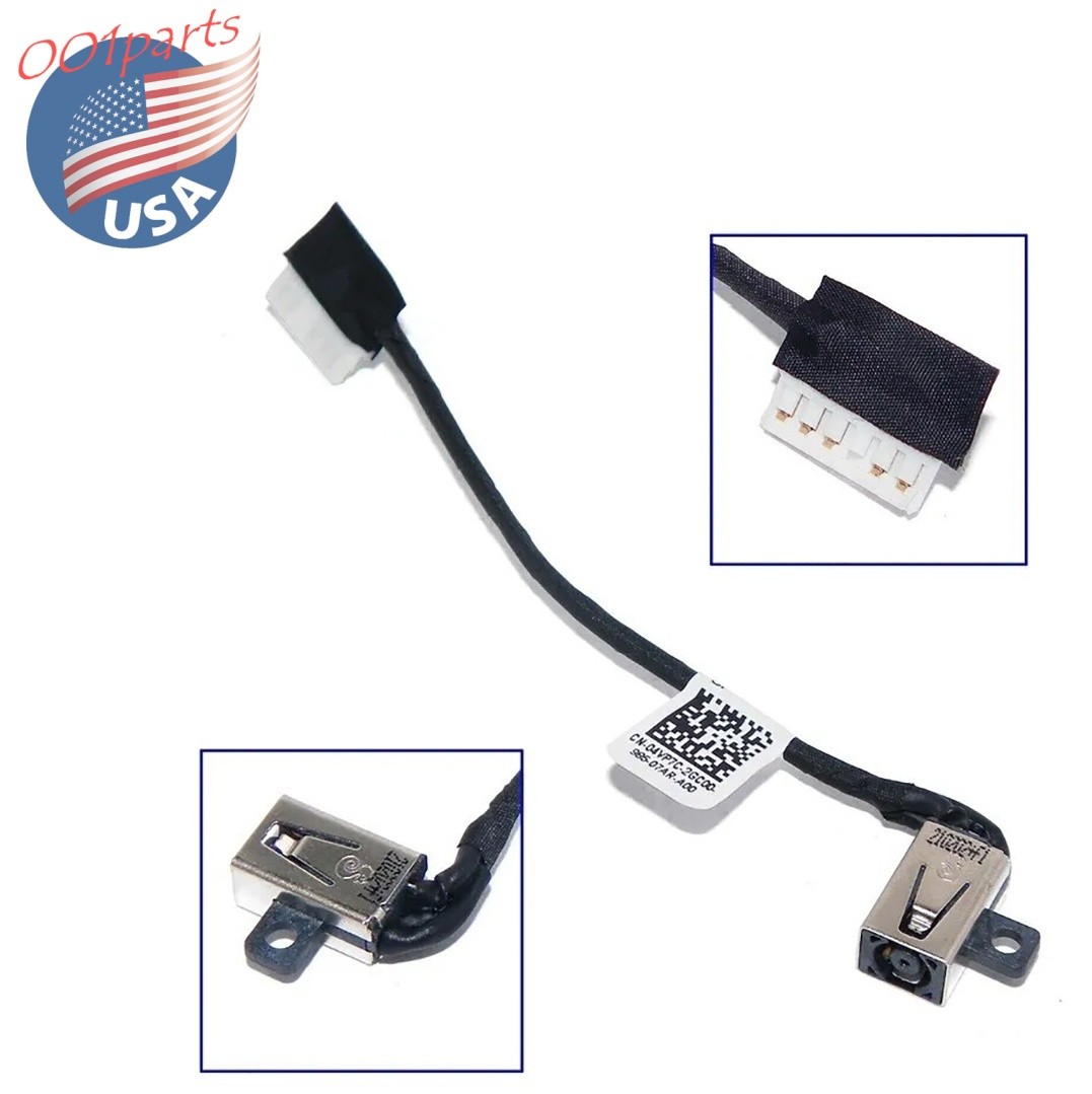 New For DELL Vostro 3500 3501 DC Power Jack Cable DC301015Q00 04VP7C USK