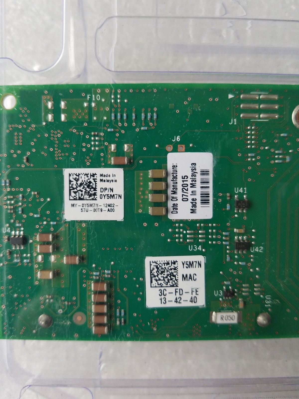 Dell Intel X710-DA2 10GbE Dual Port Server Adapter 0Y5M7N X710DA2BLK LP BRACKET