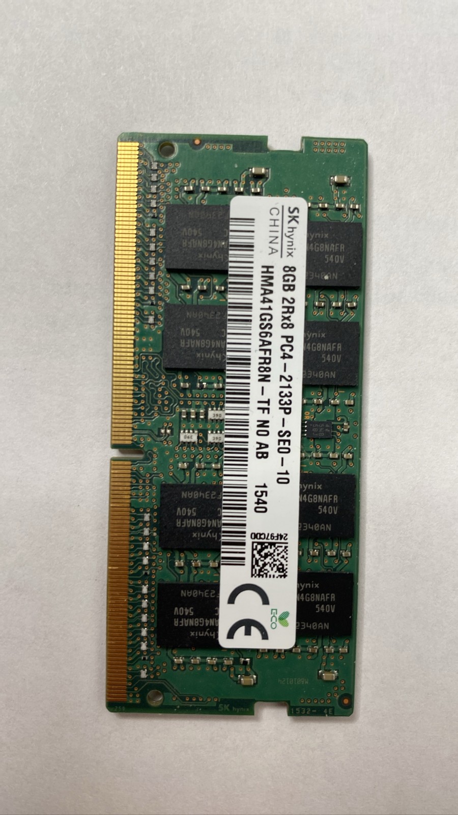 SK Hynix 8GB DDR4 2133MHz PC4-2133P SODIMM Laptop RAM HMA41GS6AFR8N