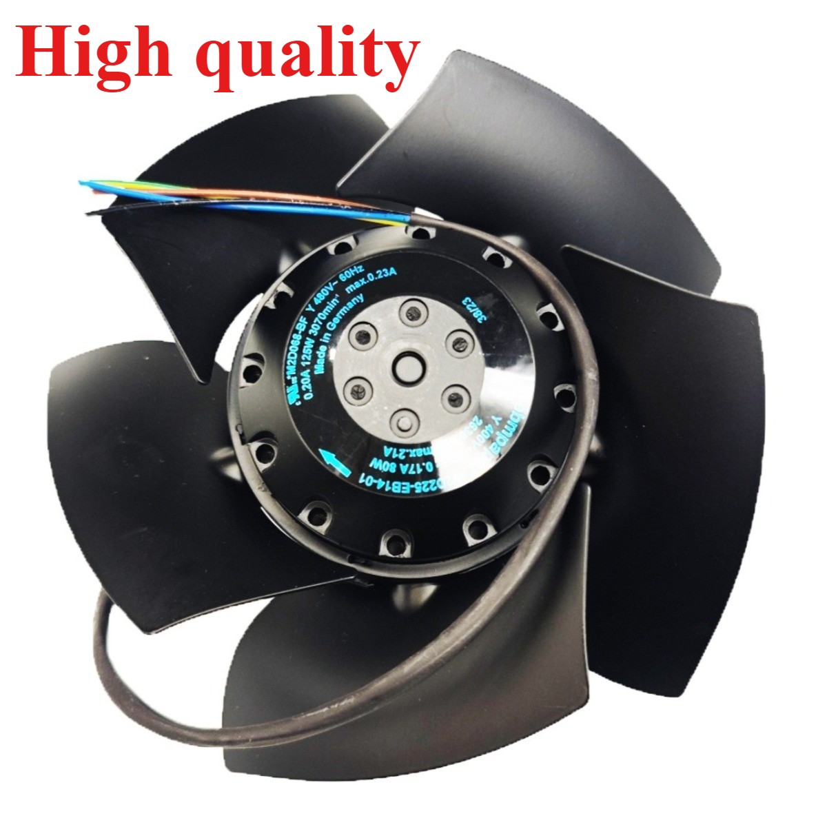 Cooling Fan W2D225-EB14-01 400V for Ebmpapst Siemens Spindle Motor Fan No Frame