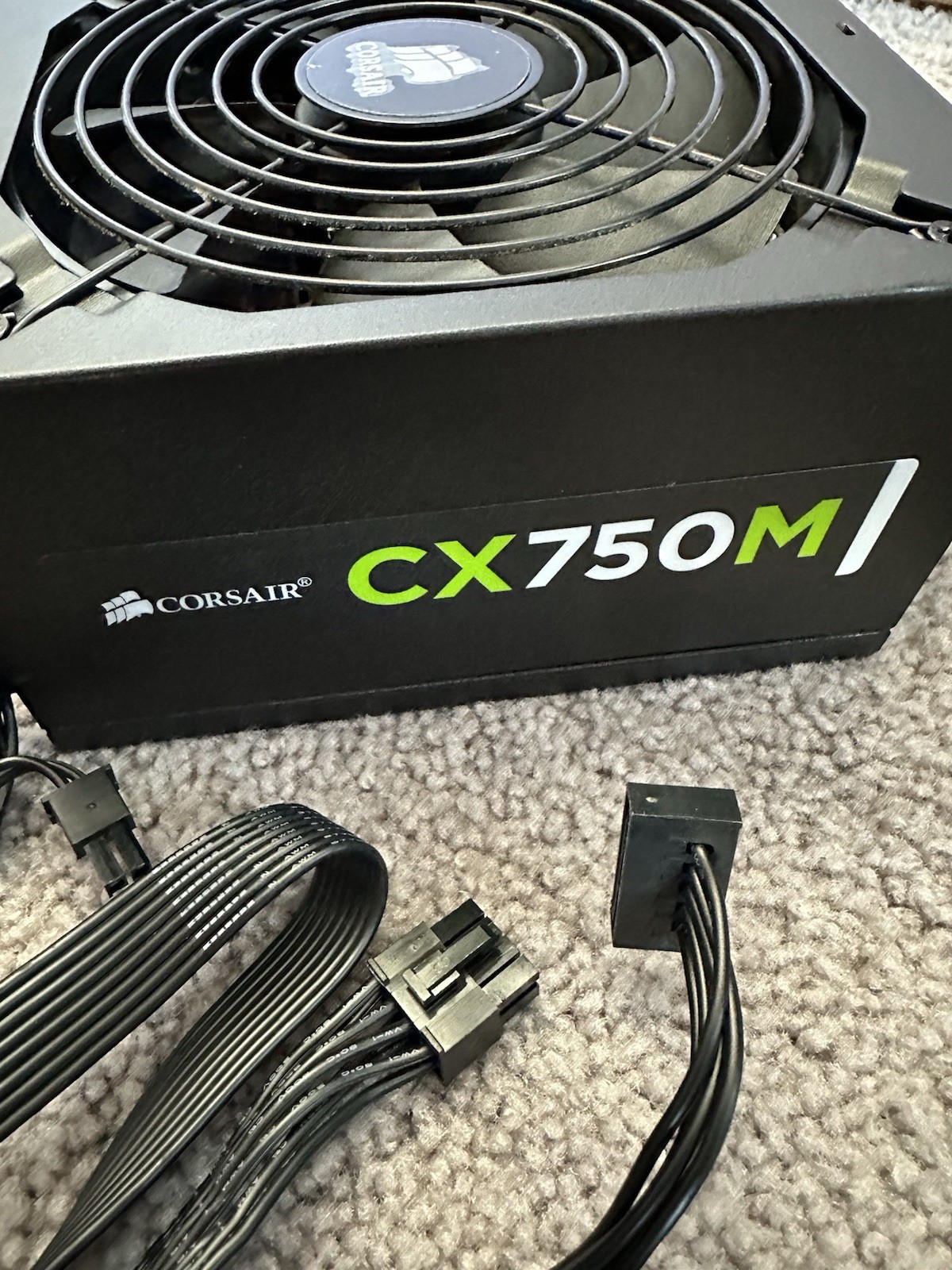 Corsair CX750M Power Supply FOR PARTS NOT Working
