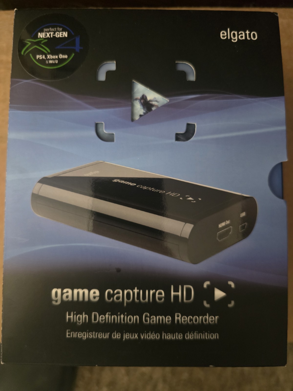 ELGATO Game Capture HD-Xbox and PlayStation High Definition Game Recorder