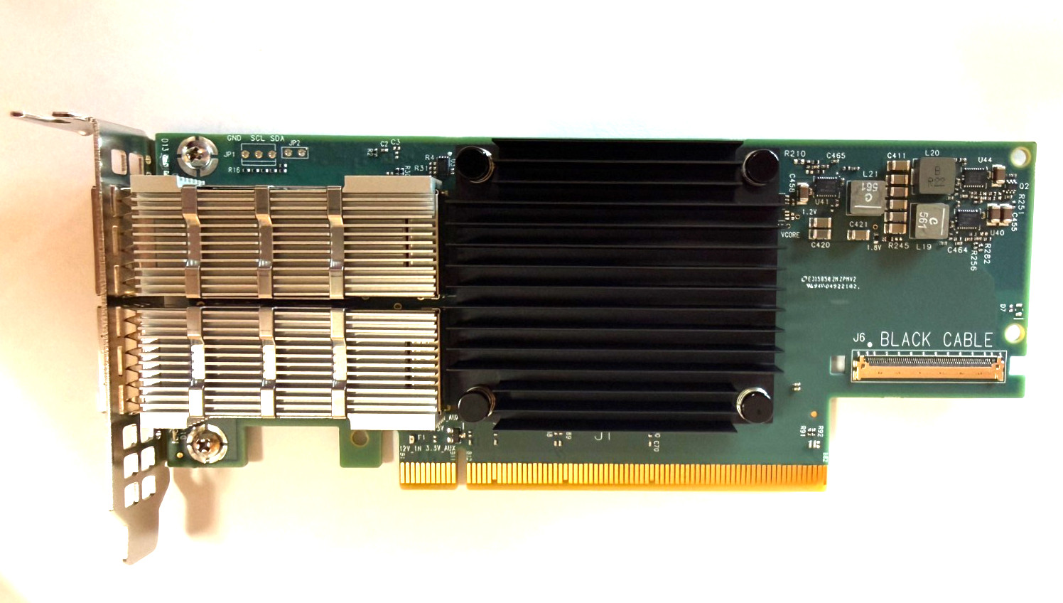NIVIDIA / MELLANOX MCX653106A ConnectX-6 HDR 100GbE (H7)
